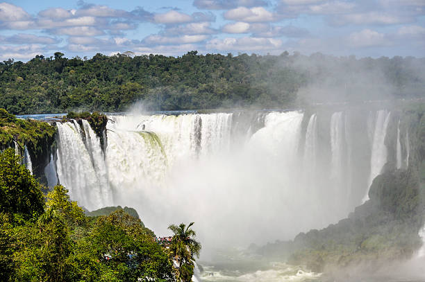 istock Close to Devil's Throat at Iguazu Falls,  Brazil 493120554