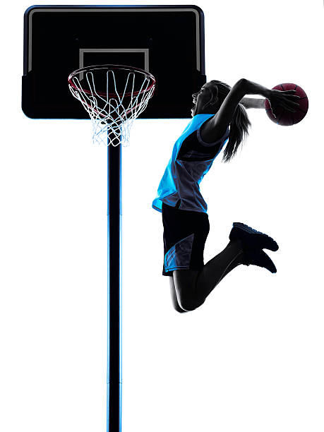 istock woman basketball player silhouette 493149586