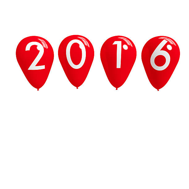 Happy New Year 2016 stock photo