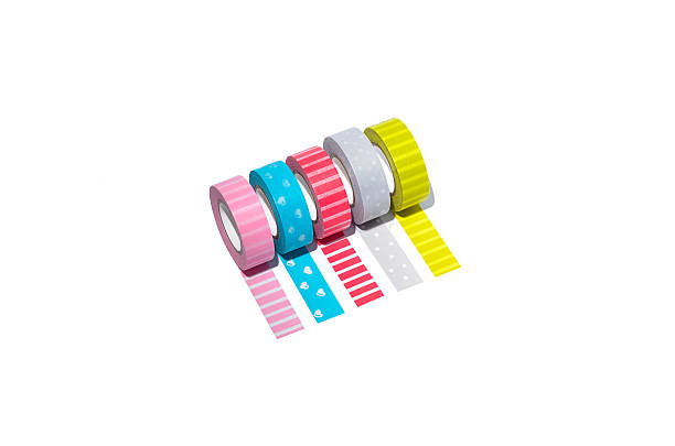 istock Decoration tape on white isolated background 493151832