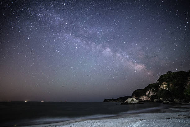 istock Milky way above ocean 493155072