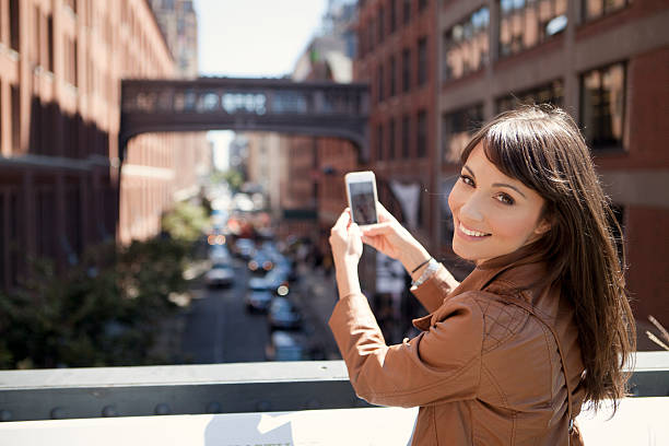 istock Women enjoys in city 493155228