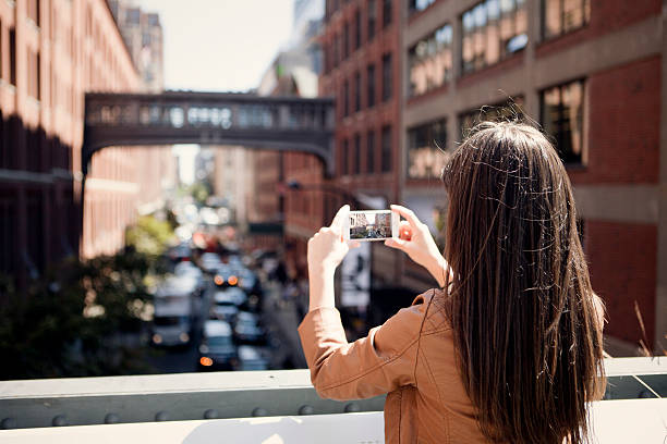 istock Women enjoys in city 493155270