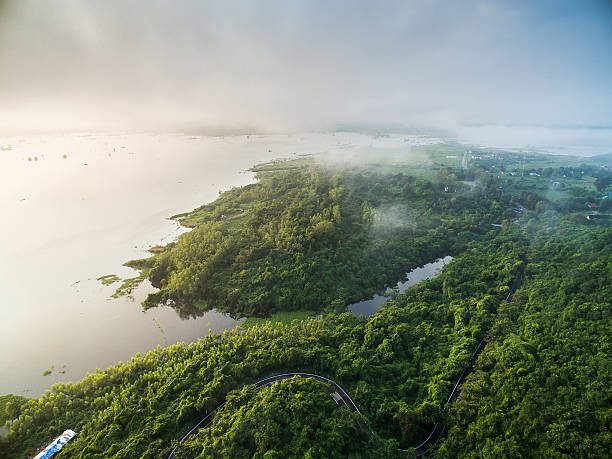 istock Bird's-eye view of the road 493158938