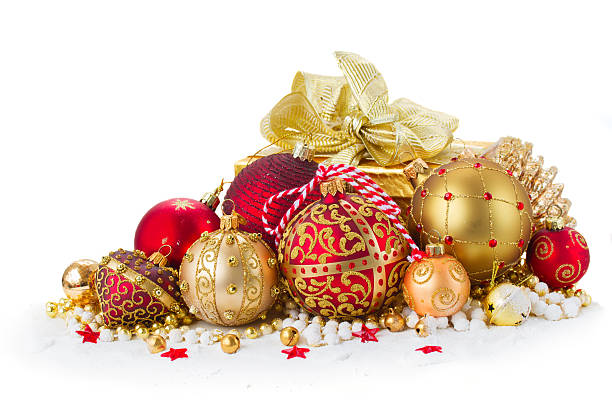istock Pile of Christmas balls 493159016