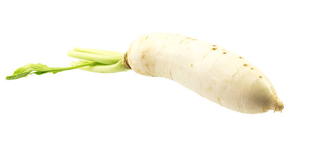 istock Fresh Daikon radishes isolated 493159922