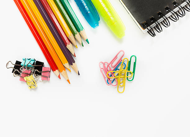 istock School Stationary .white list 493160786