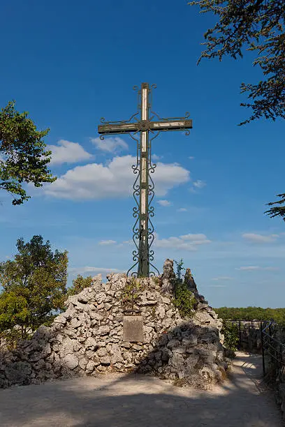 Cross in Rocamadour, Lot, Midi-Pyrenees, France