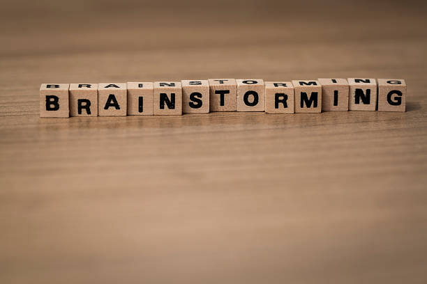istock Brainstorming in wooden cubes 493162552