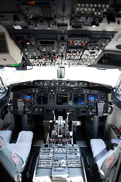 istock Airplane cockpit of a 737-800 493164160