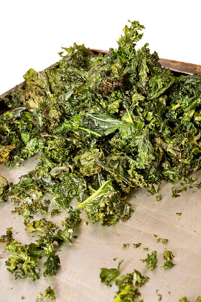 istock Pile of Roasted Kale 493170615