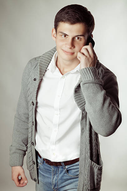 istock Young man on the phone 493173331