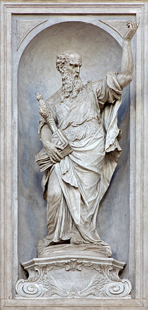 istock Venice - Statue of Saint Paul  by Giovan Maria Morlaiter 493173759