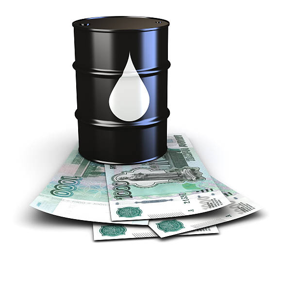 istock Oil prices and Russian Rubles 493174593