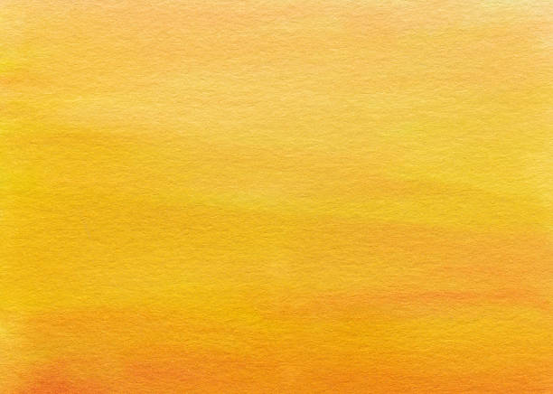 istock Hand painted golden yellow and orange background 493180518