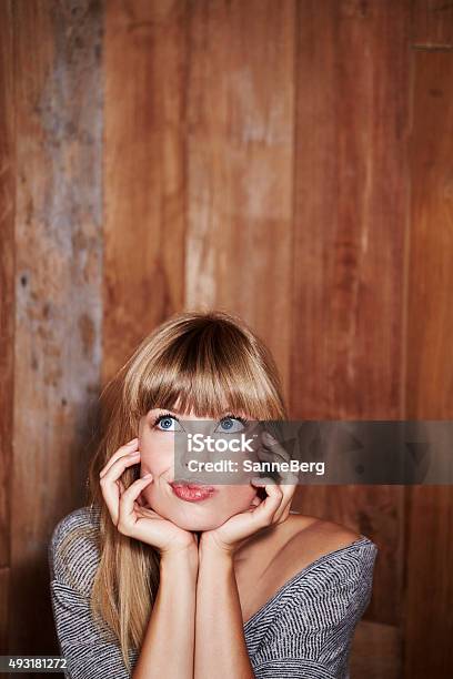 Woman Deep In Thought Stock Photo - Download Image Now - 2015, 25-29 Years, Adult