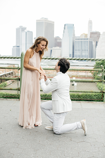 Engagement moment in NYC