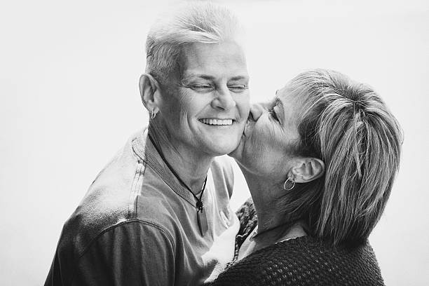 istock happy mature female couple 493185358