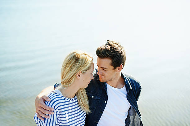 istock Tender loving by the lake 493188948