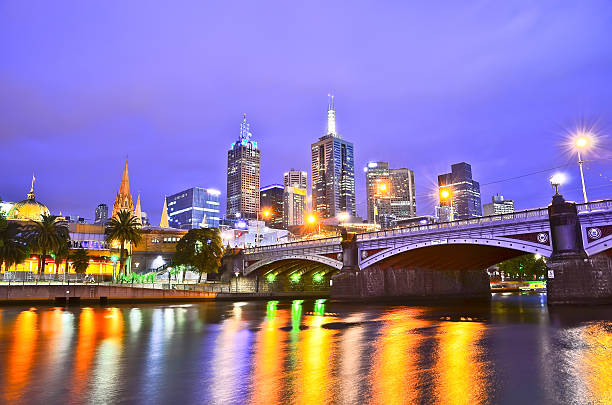 istock View of Melbourne skyline at night 493189900