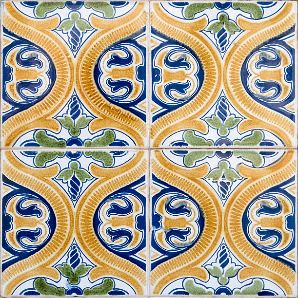 istock Traditional Portuguese glazed tiles 493195018