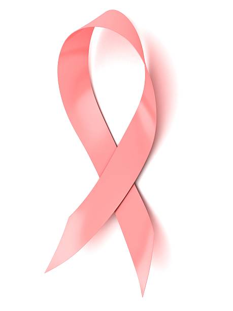 乳がん撲滅協賛ピンクのリボン - breast cancer women breast cancer awareness ribbon pink ストックフォトと画像