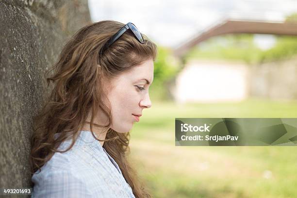 Pensive Beautiful Girl Stock Photo - Download Image Now - Adult, Adults Only, Beautiful People
