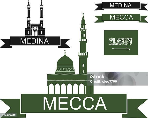 Mecca - Immagini vettoriali stock e altre immagini di Al Madinah - Al Madinah, Mecca, Arabia Saudita