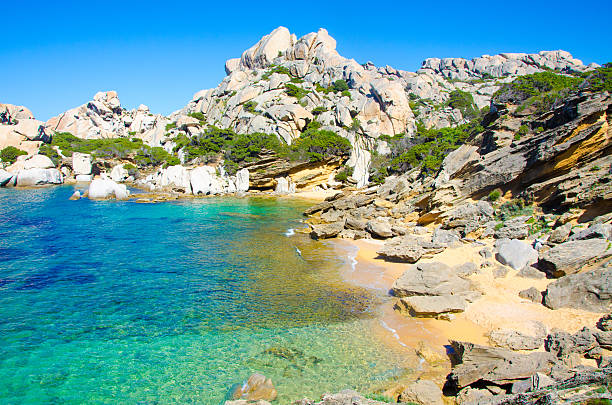 istock Capo Testa - Beautiful coast of sardinia 493204889