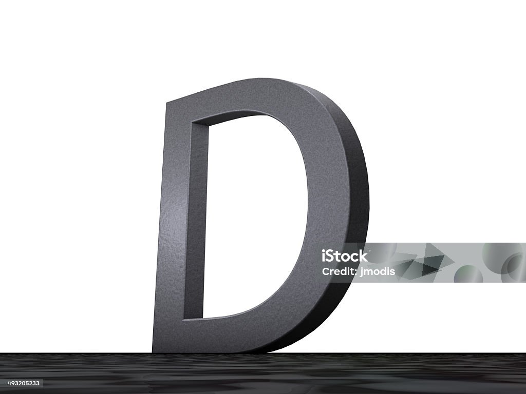 3d Letter D Stock Photo - Download Image Now - Abstract, Alphabet, Capital  Letter - iStock