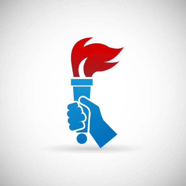 100+ Hand Holding Torch Clip Art Stock Illustrations, Royalty-Free