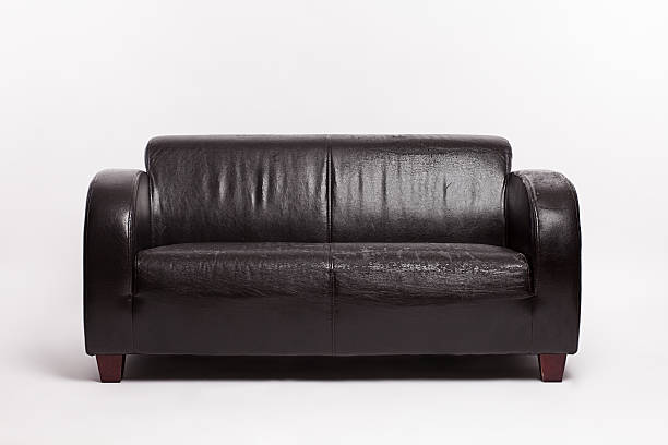 istock black vintage couch on a white background 493211580