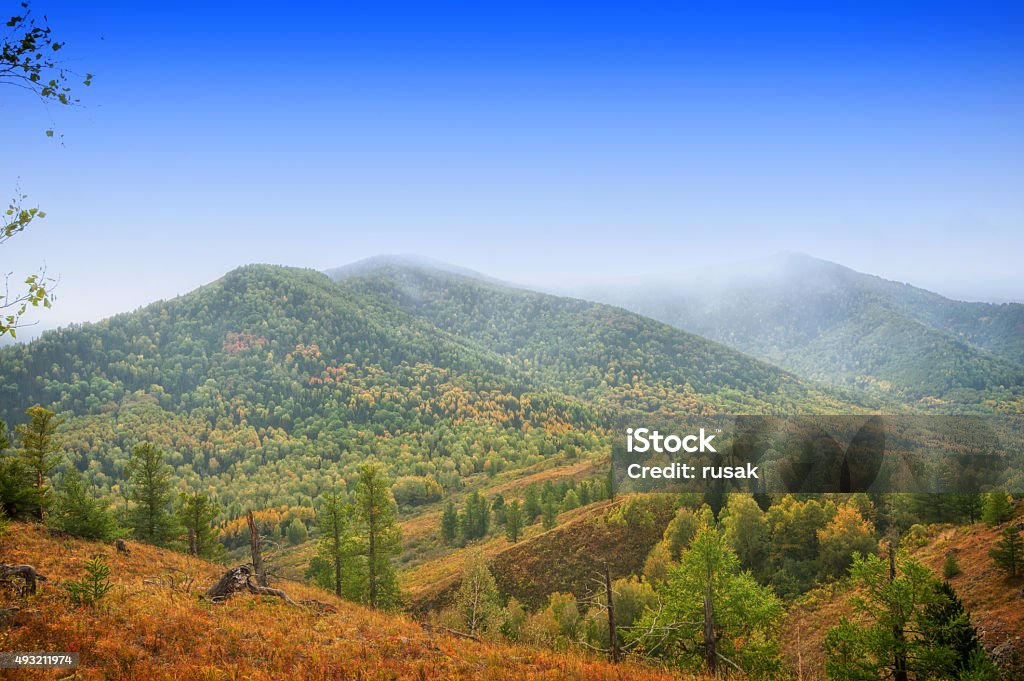 mountain in autumn day mountains in beauty autumn day 2015 Stock Photo