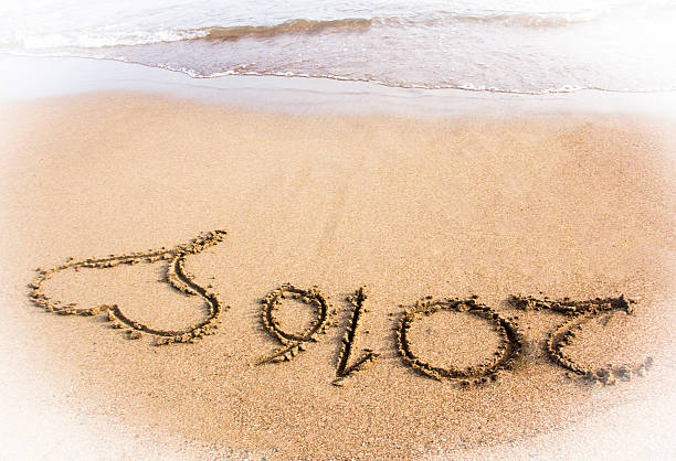 istock 2016, Sand, New Year's Eve, Beach, New Year's Day 493212824