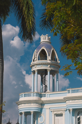 Ferrer Palace, elegant tower, Cienfuegos