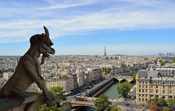 istock Gargoyle of Notre Dame, Paris 493215208