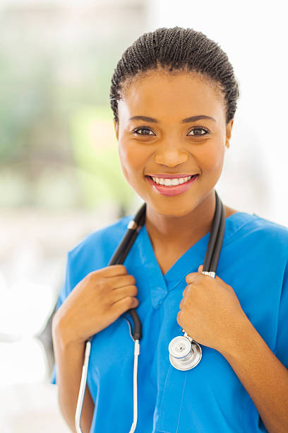istock young african american medical doctor 493219691
