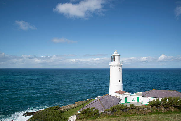istock Vibrant Summer landscape image of Trevose head in Cornwall Engla 493221334