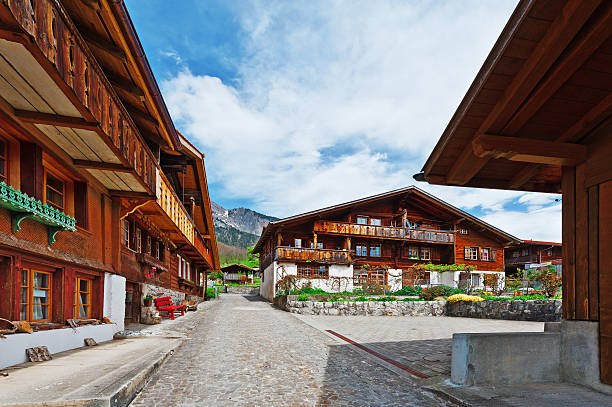 istock Wooden Buildings 493221947