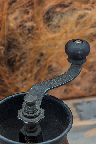 istock Details of the coffee grinder. 493222666