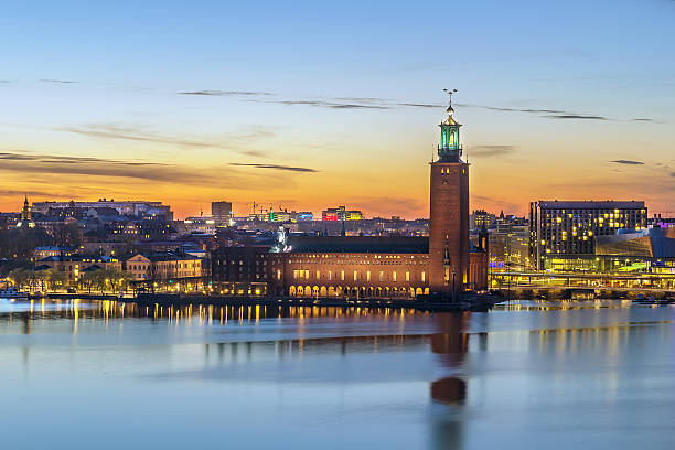 istock Stockholm City Hall 493223019