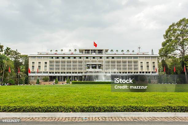 Reunification Palace In Ho Chi Minh City Stock Photo - Download Image Now