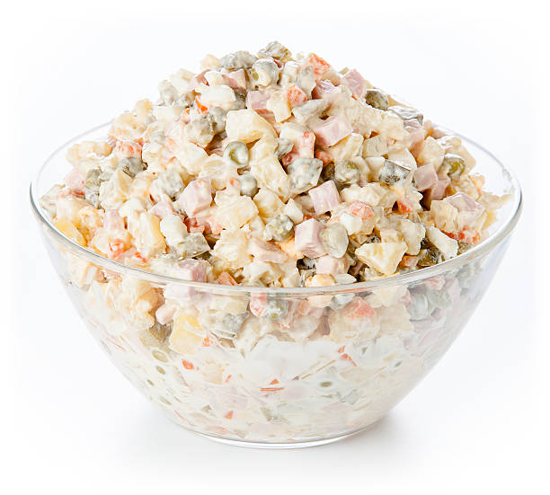 istock Russian traditional salad olivier 493224833
