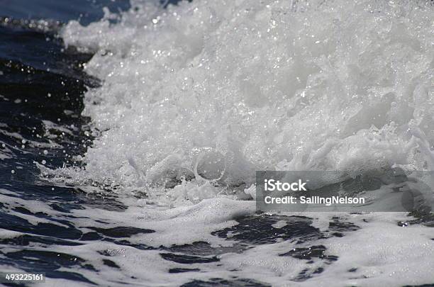 Crashing Sea Wave Stock Photo - Download Image Now - Beach, Blue, Breaking Wave