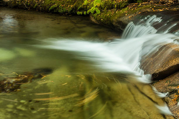 istock Waterfall above The Basin in New Hampshire's White Mountains. 493236678