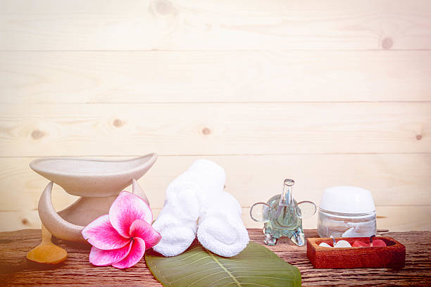 istock Spa and wellness setting with natural bath salt. 493242172