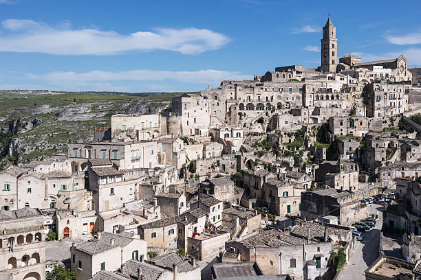 Sassi of Matera, Italy stock photo