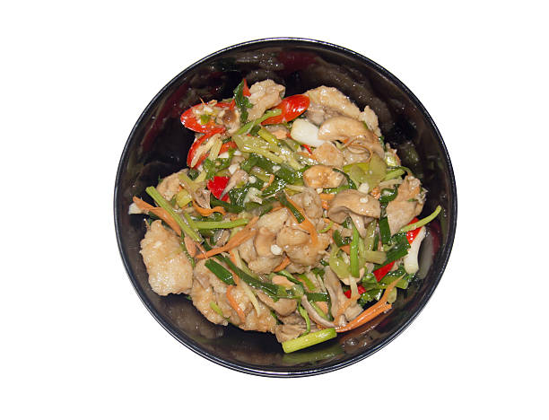 istock spicy fish boils with herb Thai food 493247792