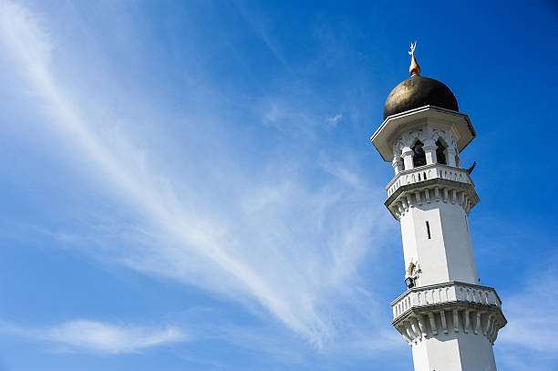 Dome and minarets of masjid