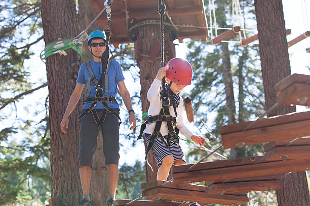 istock family at adventure park 493248428